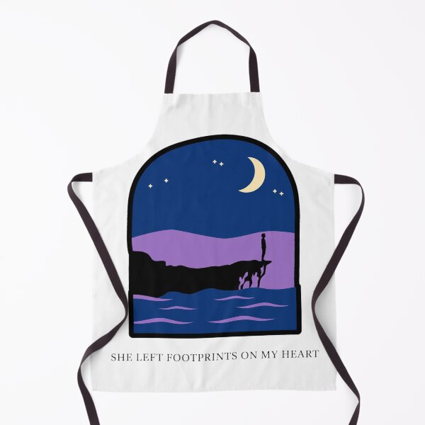 Item preview, She Left Footprints On My Heart Memorial Cliff Shirt designed and sold by serip3002.