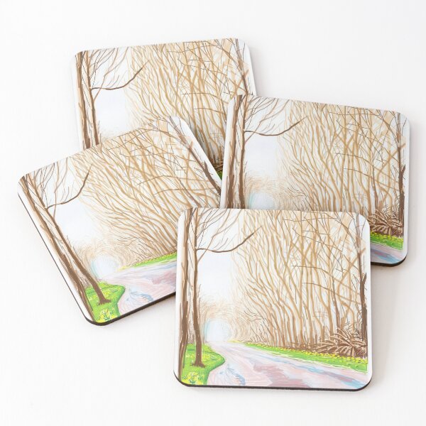 Item preview, David Hockney -  The Arrival Of Spring In Woldgate, East Yorkshire In  (twenty eleven) -  April - Signed Print by David Hockney undefinedr designed and sold by LILLIANSTRANGEy.