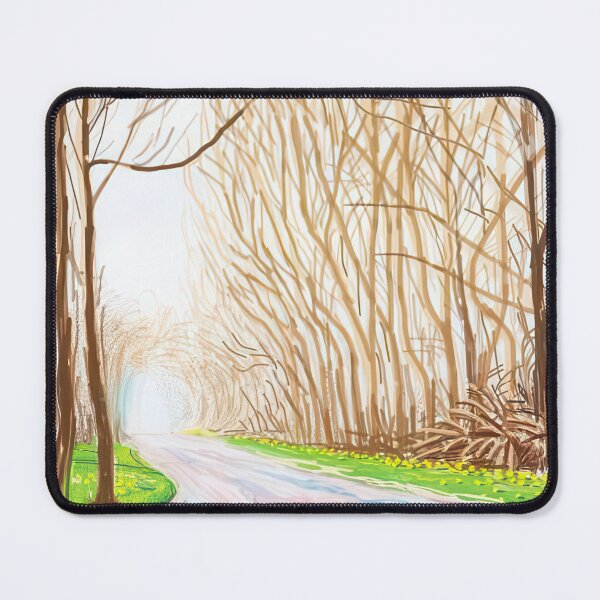 Item preview, David Hockney -  The Arrival Of Spring In Woldgate, East Yorkshire In  (twenty eleven) -  April - Signed Print by David Hockney undefinedr designed and sold by LILLIANSTRANGEy.