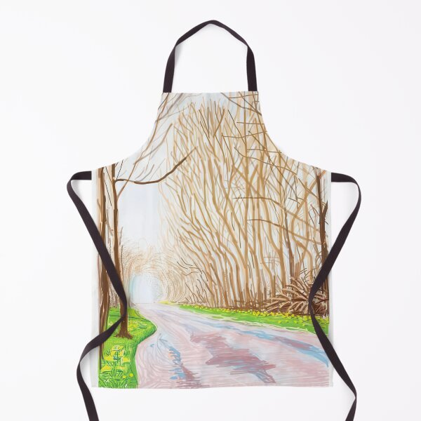 Item preview, David Hockney - The Arrival Of Spring In Woldgate, East Yorkshire In (twenty eleven) - April - Signed Print by David Hockney undefinedr designed and sold by LILLIANSTRANGEy.