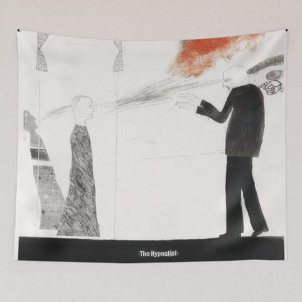 Item preview, David Hockney -  The Hypnotist MCA Tokyo - Signed Print by David Hockney undefinedr designed and sold by LILLIANSTRANGEy.