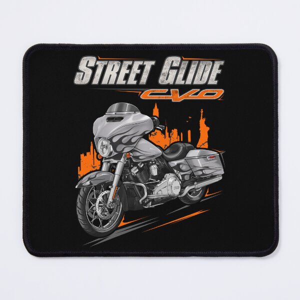 Item preview, Motorcycle Street Glide CVO FLHXSE 2015 Hard Candy Mercury & Smoky Quartz Flames for Motorcycle Riders designed and sold by MotoApparelHub.