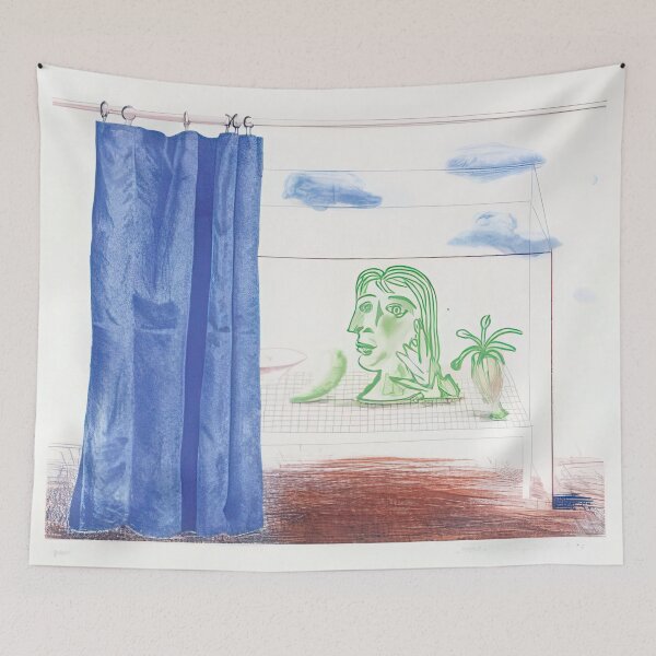 Item preview, David Hockney -  What Is This Picasso - Signed Print by David Hockney undefinedr designed and sold by LILLIANSTRANGEy.
