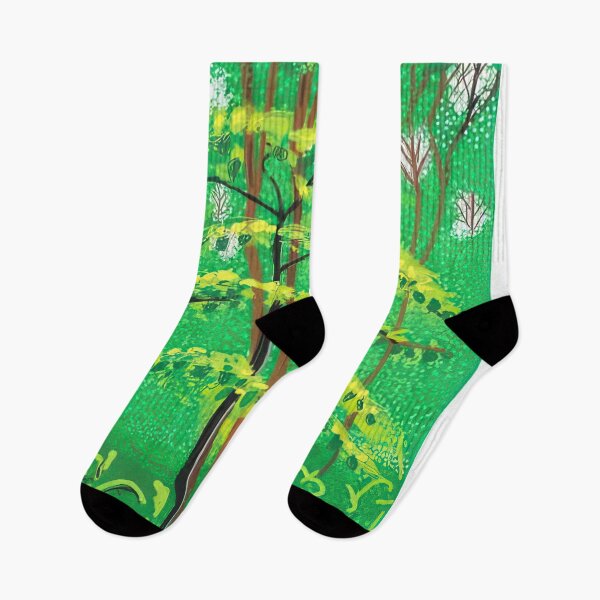 Item preview, David Hockney -  The Arrival Of Spring In Woldgate, East Yorkshire In  (twenty eleven) -  May - Signed Print by David Hockney undefinedr designed and sold by LILLIANSTRANGEy.