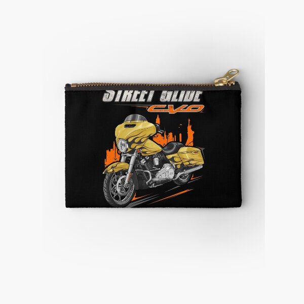 Item preview, Motorcycle Street Glide CVO FLHXSE 2015 Scorching Yellow & Starfire Black Flames for Motorcycle Riders designed and sold by MotoApparelHub.