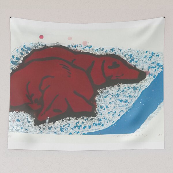 Item preview, David Hockney -  Small Dogs (T.) - Signed Print by David Hockney undefinedr designed and sold by LILLIANSTRANGEy.