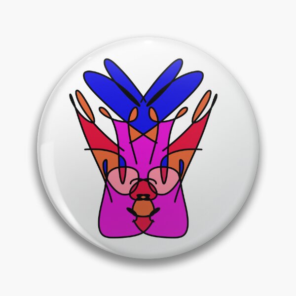Item preview, Vibrant Color Block Totem designed and sold by ZMKAndInk.