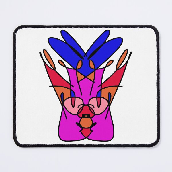 Item preview, Vibrant Color Block Totem designed and sold by ZMKAndInk.