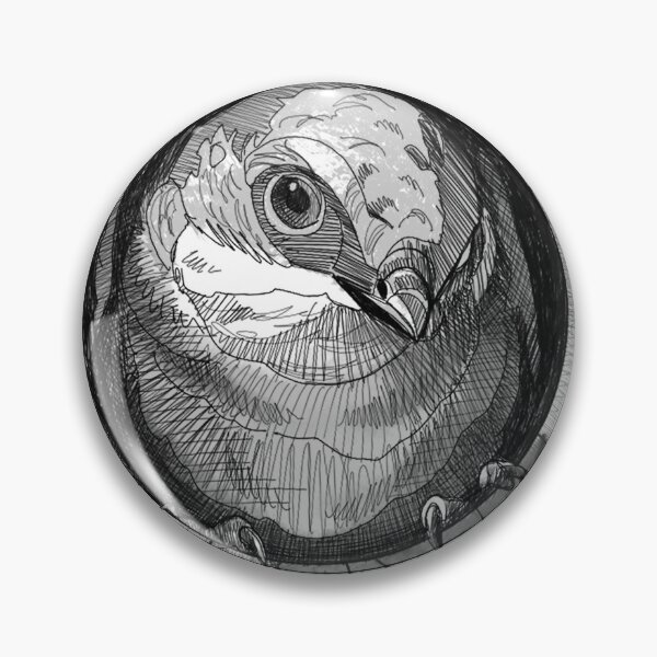 Item preview, Birdie living on your chest... designed and sold by Inked T.