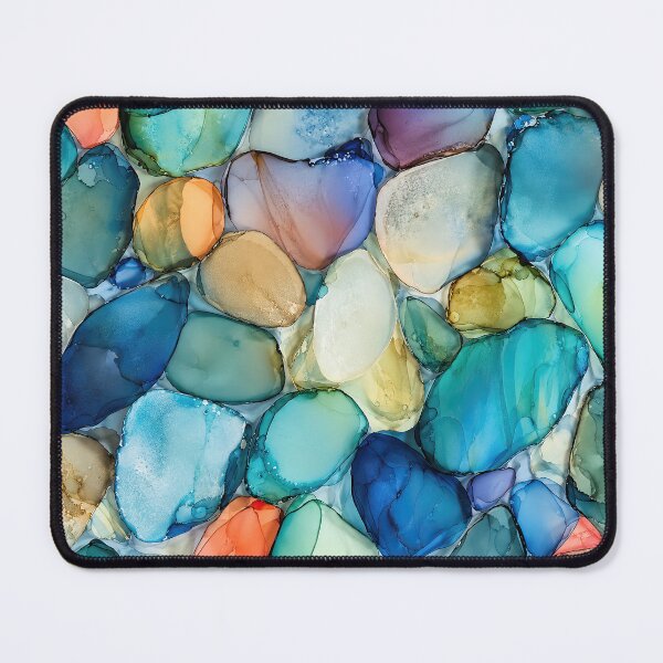 Item preview, Florida Keys Sea Glass – Tropical Coastal Abstract designed and sold by newnomads-art.