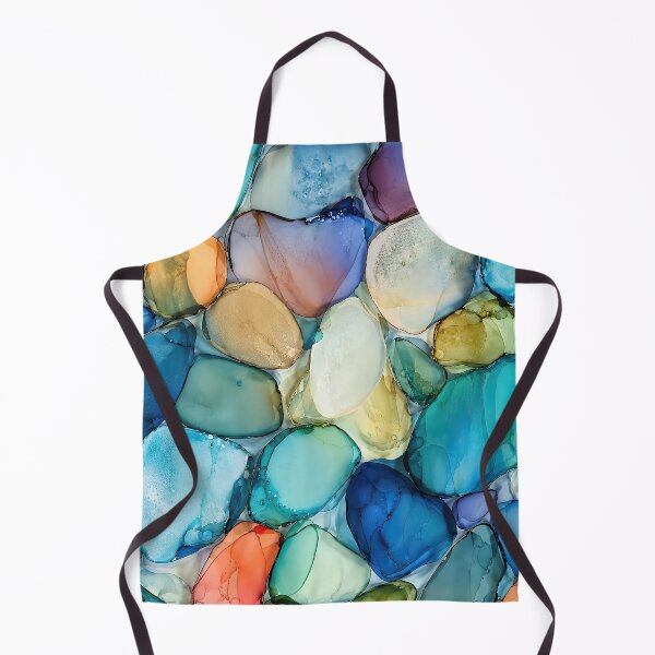 Item preview, Florida Keys Sea Glass – Tropical Coastal Abstract designed and sold by newnomads-art.