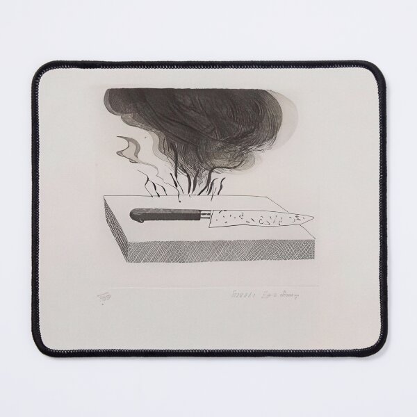 Item preview, David Hockney -  The Carpenter's Bench, A Knife And Fire - Signed Print by David Hockney undefinedr designed and sold by LILLIANSTRANGEy.