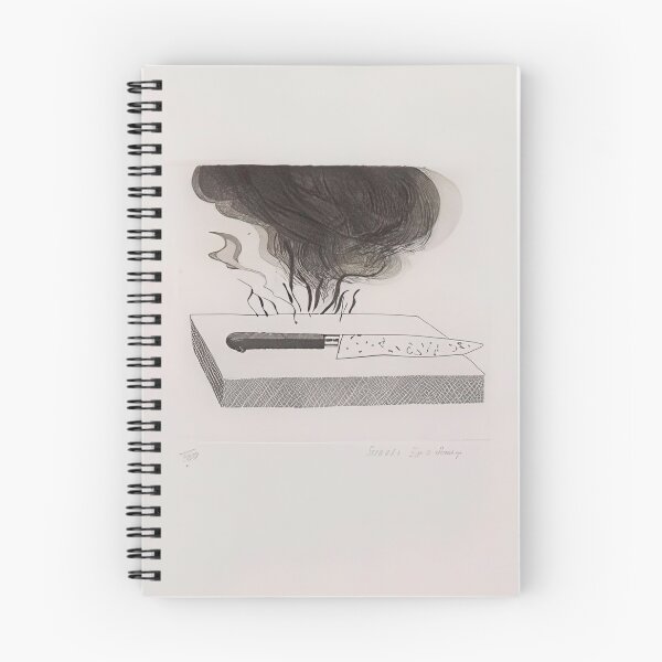 Item preview, David Hockney -  The Carpenter's Bench, A Knife And Fire - Signed Print by David Hockney undefinedr designed and sold by LILLIANSTRANGEy.