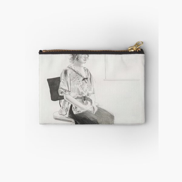 Item preview, David Hockney -  Celia Seated In An Office Chair (black state) - Signed Print by David Hockney undefinedr designed and sold by LILLIANSTRANGEy.