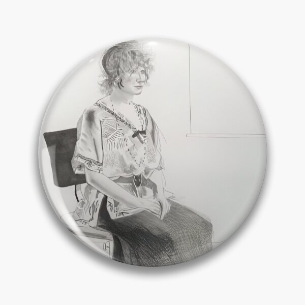 Item preview, David Hockney -  Celia Seated In An Office Chair (black state) - Signed Print by David Hockney undefinedr designed and sold by LILLIANSTRANGEy.