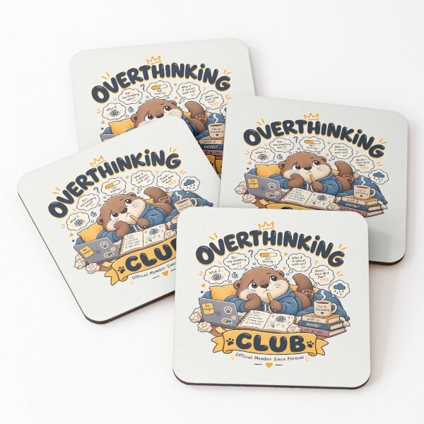 Item preview, Overthinking Club designed and sold by Oddly-Us.