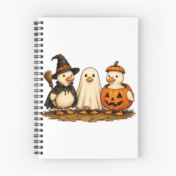 Item preview, Halloween Duckling Costumes Cottagecore Autumn Witch Ghost designed and sold by chattsuede.