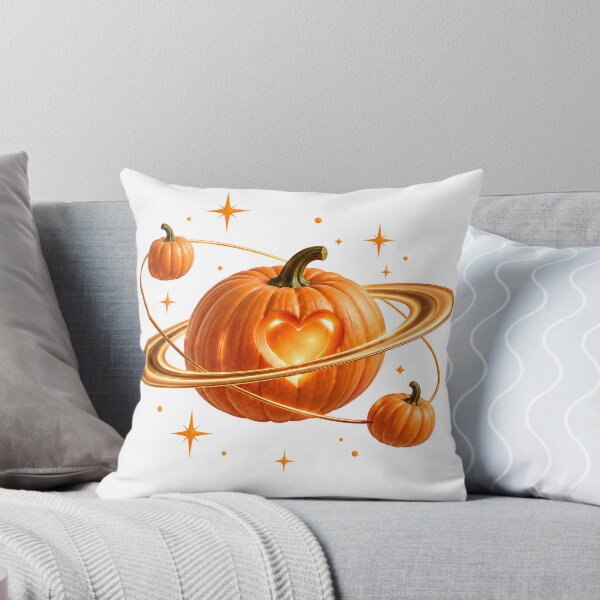 Item preview, Pumpkin Heart in Orbit designed and sold by DansCreations42.