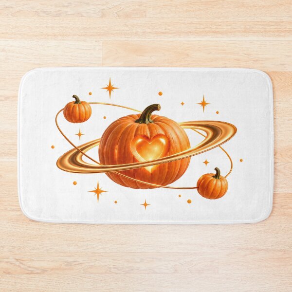 Item preview, Pumpkin Heart in Orbit designed and sold by DansCreations42.