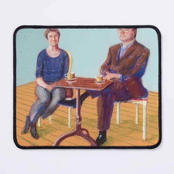 Item preview, David Hockney -  Michelle And John Spike - Signed Print by David Hockney undefinedr designed and sold by LILLIANSTRANGEy.