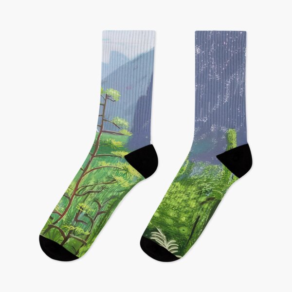 Item preview, David Hockney -  Yosemite I, October th  - Signed Print by David Hockney undefinedr designed and sold by LILLIANSTRANGEy.