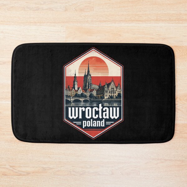 Item preview, Wroclaw City Poland Vintage designed and sold by TomFrontierArt.
