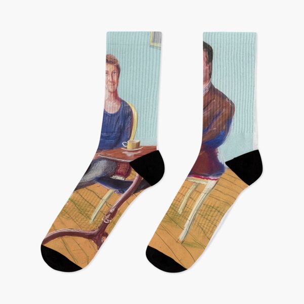 Item preview, David Hockney -  Michelle And John Spike - Signed Print by David Hockney undefinedr designed and sold by LILLIANSTRANGEy.