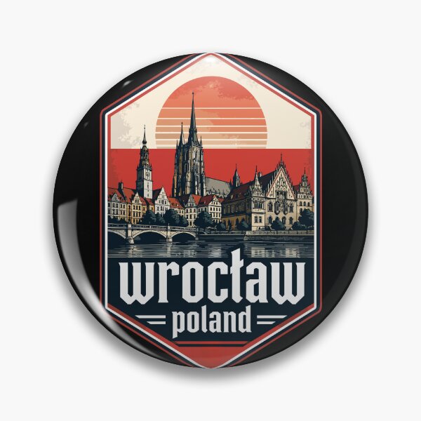 Item preview, Wroclaw City Poland Vintage designed and sold by TomFrontierArt.