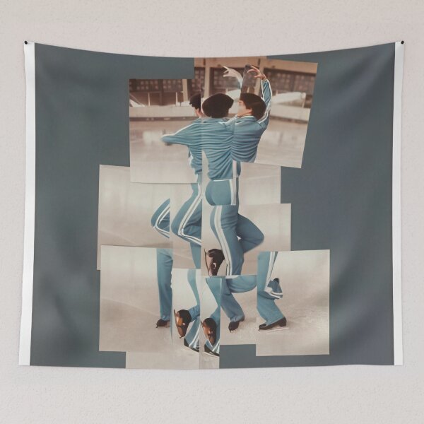 Item preview, David Hockney -  The Skater, New York - Signed Print by David Hockney undefinedr designed and sold by LILLIANSTRANGEy.