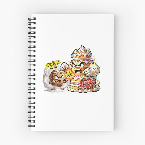 Item preview, Cake Crumb Versus Birthday Cake Scale Sticker designed and sold by Imaginarium of Chaos falcon88 .