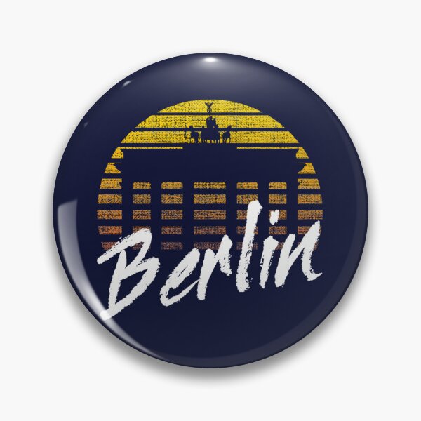 Artikelvorschau, Berlin Design Berlin Skyline Vintage Look Sonnenuntergang Brandenburger Tor Geschenk Souvenir entworfen und verkauft von bassorickel6.