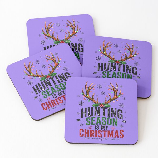 Item preview, Hunting Christmas Reindeer Antler Snowflake Holiday Shirt designed and sold by Mahilis.
