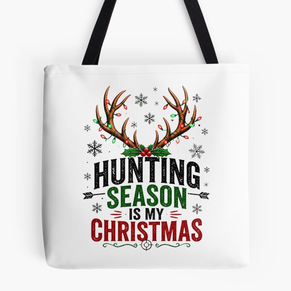 Item preview, Hunting Christmas Reindeer Antler Snowflake Holiday Shirt designed and sold by Mahilis.