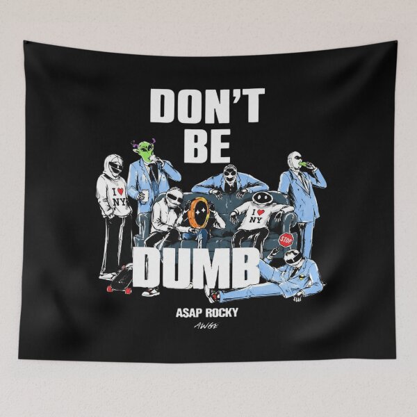 Item preview, Asap Rocky Announces The 2026 Dont Be Dumb Tour Graphic designed and sold by Emilyphilipp.