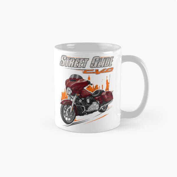 Item preview, Motorcycle Street Glide CVO FLHXSE 2016 Atomic Red & Candy Apple Flames for Motorcycle Riders designed and sold by MotoApparelHub.