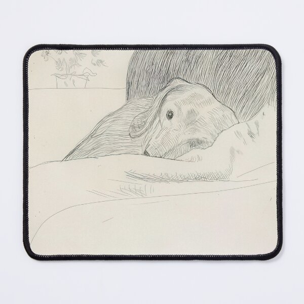Item preview, David Hockney -  Dog Etching No.  - Signed Print by David Hockney undefinedr designed and sold by LILLIANSTRANGEy.