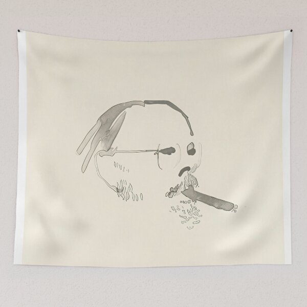 Item preview, David Hockney -  Henry With Cigar - Signed Print by David Hockney undefinedr designed and sold by LILLIANSTRANGEy.