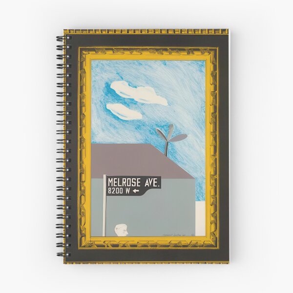 Item preview, David Hockney -  Picture Of Melrose Avenue In An Ornate Gold Frame - Signed Print by David Hockney undefinedr designed and sold by LILLIANSTRANGEy.