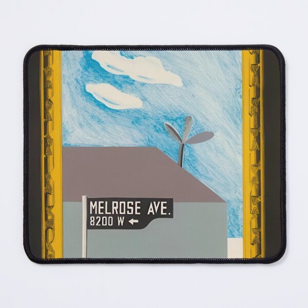 Item preview, David Hockney -  Picture Of Melrose Avenue In An Ornate Gold Frame - Signed Print by David Hockney undefinedr designed and sold by LILLIANSTRANGEy.
