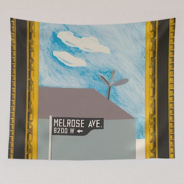 Item preview, David Hockney -  Picture Of Melrose Avenue In An Ornate Gold Frame - Signed Print by David Hockney undefinedr designed and sold by LILLIANSTRANGEy.