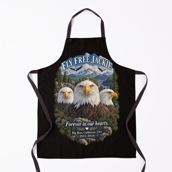 Item preview, Fly Free Jackie Eagle Memorial designed and sold by FrameFlow.
