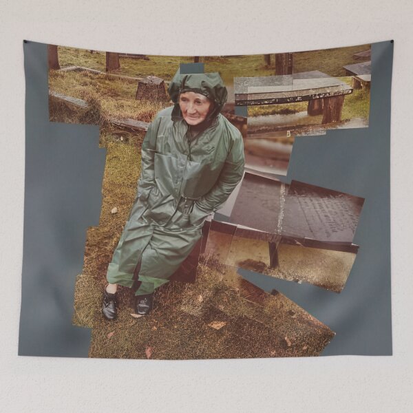 Item preview, David Hockney -  My Mother, Bolton Abbey, Yorkshire, November - Signed Print by David Hockney undefinedr designed and sold by LILLIANSTRANGEy.