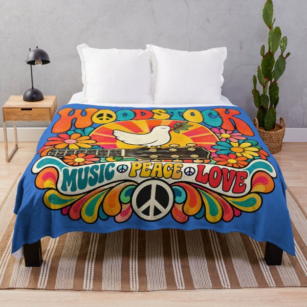 Item preview, Woodstock – Music, Peace & Love designed and sold by OzyWear.