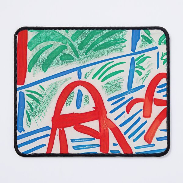 Item preview, David Hockney -  Two Red Chairs - Signed Print by David Hockney undefinedr designed and sold by LILLIANSTRANGEy.