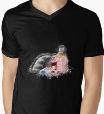 Film cinema glowing Art Men's V-Neck T-Shirt