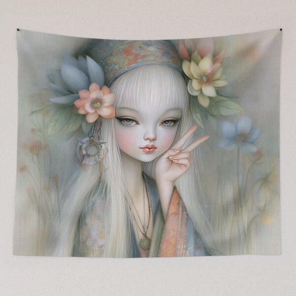 Item preview, Maiden of the Peace Bloom designed and sold by bloorose.