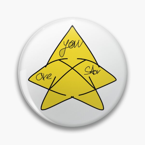 Item preview, You Are A Star Typography designed and sold by ZMKAndInk.