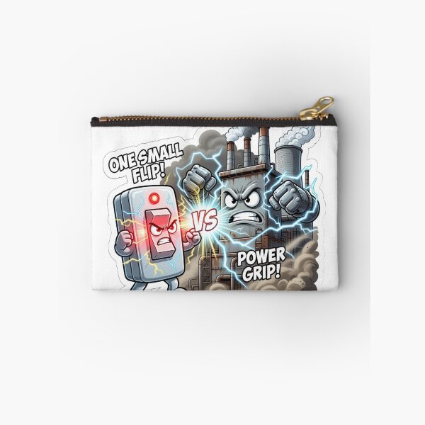 Item preview, Power Switch Versus Power Plant Scale Sticker designed and sold by Imaginarium of Chaos falcon88 .