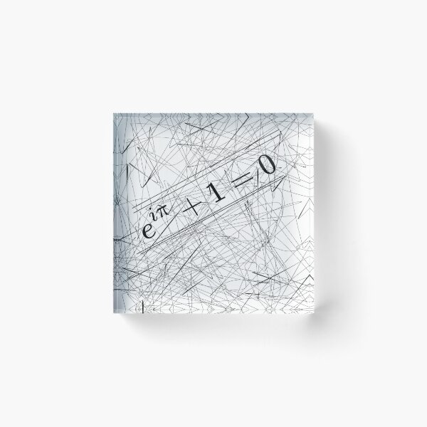 Item preview, Euler’s Identity in Abstract Chaos designed and sold by TajSprinklz.