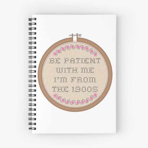 Item preview, Be Patient With Me I'm From the 1900s designed and sold by Thistle Owl Studio.